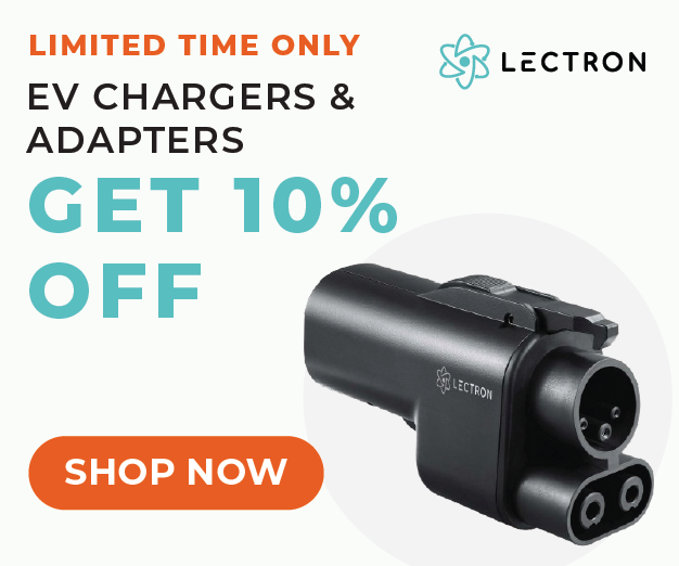 Lectron EV chargers and adapters promo banner